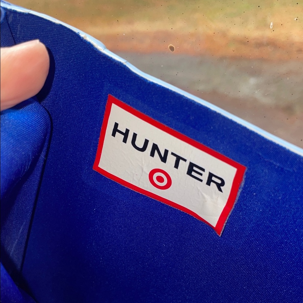 Hunter/Target collaboration Rain Boots - (6) Blue, Green - Picture 6 of 12